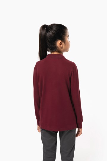 Polo manches longues enfant