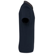 Polo jersey bicolore homme