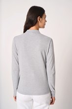 Polo piqué LSL femme