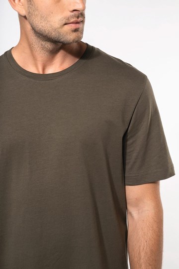 T-shirt col rond manches courtes homme