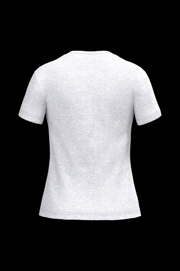 T-shirt col rond manches courtes femme