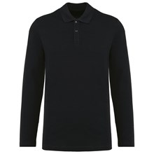 Polo Supima® manches longues homme