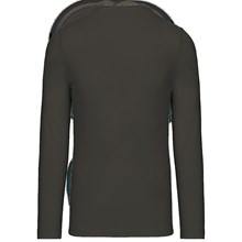 T-shirt col rond manches longues homme