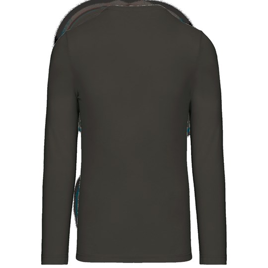 T-shirt col rond manches longues homme