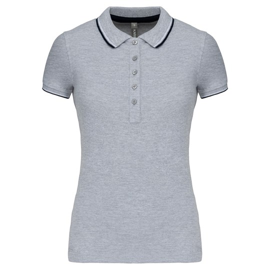 Polo manches courtes femme
