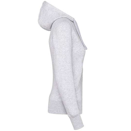 Sweat-shirt zippé capuche femme