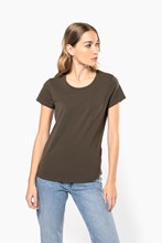 T-shirt col rond manches courtes femme