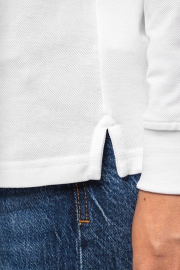 Polo piqué manches longues Bio180 femme