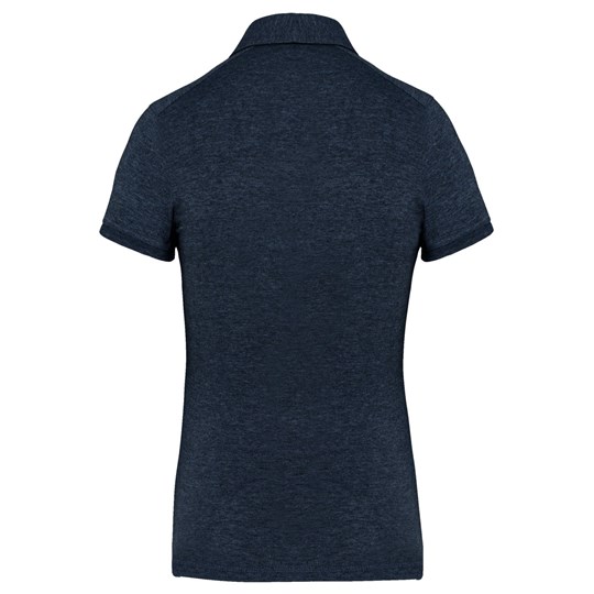 Polo jersey manches courtes femme
