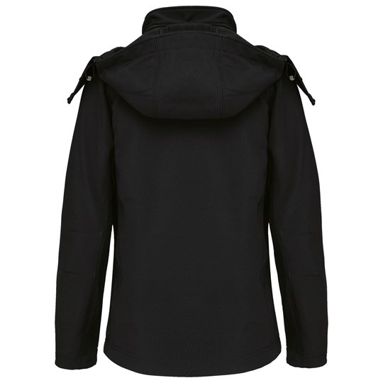 Veste softshell à capuche amovible femme