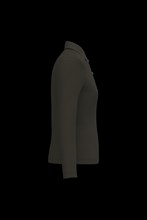 Polo manches longues femme