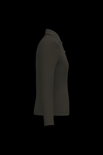Polo manches longues femme