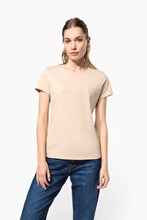 T-shirt col rond manches courtes femme