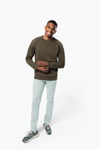 Sweat-shirt Bio col rond manches raglan homme