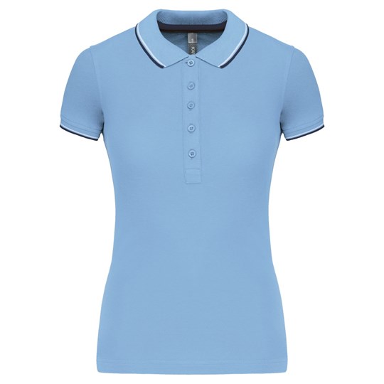 Polo manches courtes femme