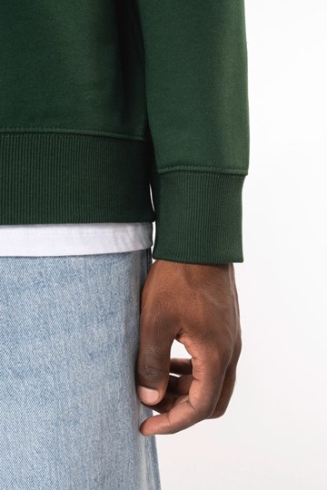 Sweat-shirt recyclé col rond unisexe