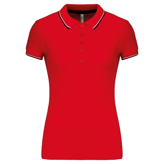 Polo manches courtes femme