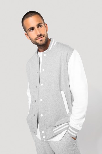 Blouson molleton teddy unisexe