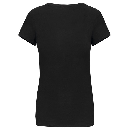 T-shirt col rond manches courtes femme