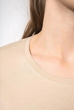 T-shirt col rond manches courtes femme