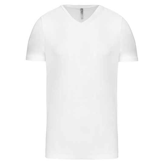 T-shirt manches courtes col V homme