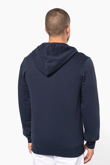 Sweat-shirt écoresponsable zippé à capuche homme
