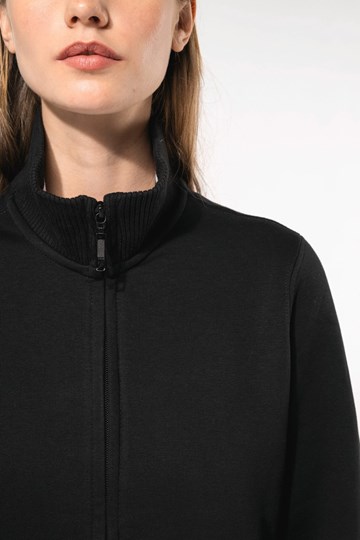 Veste molleton zippée femme