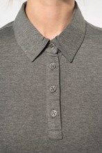 Polo jersey manches courtes femme