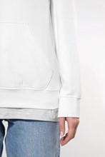 Sweat-shirt capuche contrastée femme