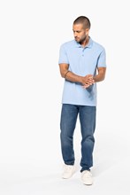 Polo piqué manches courtes homme