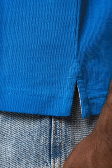 Polo piqué manches courtes homme