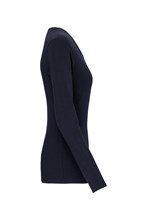 T-shirt col rond manches longues femme