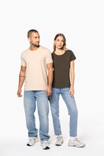 T-shirt col rond manches courtes femme