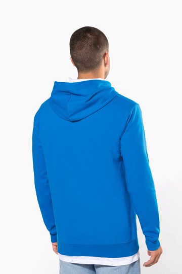 Sweat-shirt capuche contrastée homme