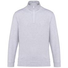Sweat-shirt col zippé homme