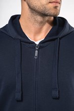 Sweat-shirt zippé capuche homme