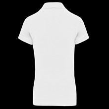 Polo piqué manches courtes femme