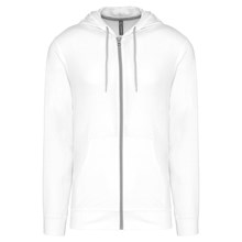 Veste coton légère à capuche