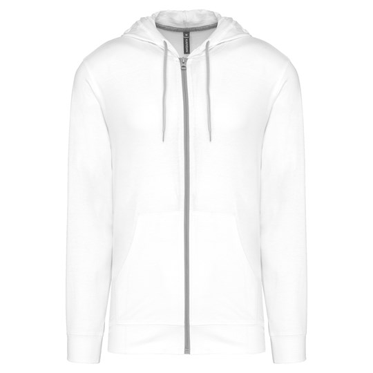 Veste coton légère à capuche