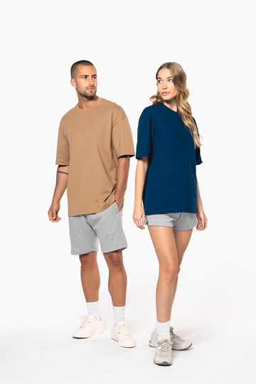 T-shirt unisexe oversize manches courtes