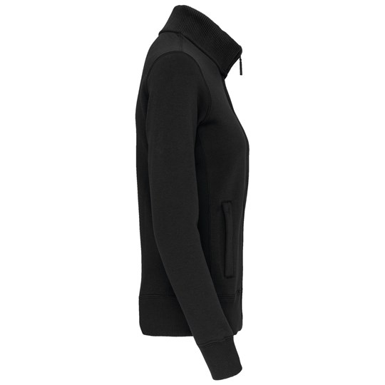 Veste molleton zippée femme