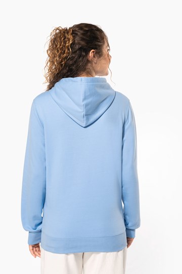 Sweat-shirt recyclé à capuche unisexe