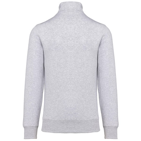 Sweat-shirt col zippé homme