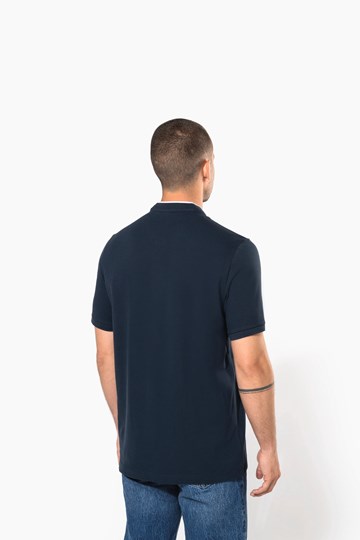 Polo col mao manches courtes homme