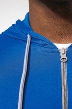 Veste coton légère à capuche