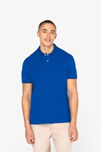 Polo écoresponsable maille piquée homme