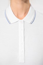 Polo manches courtes femme
