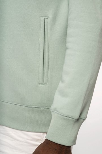Sweat-shirt french terry écoresponsable zippé à capuche unisexe