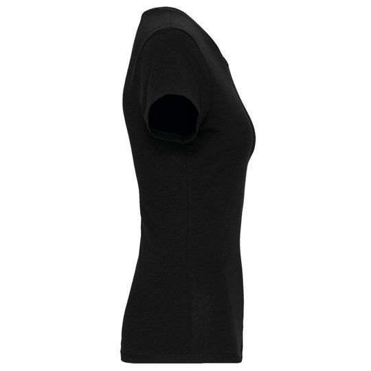 T-shirt col rond manches courtes femme