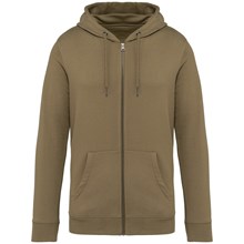 Sweat-shirt écoresponsable zippé à capuche unisexe
